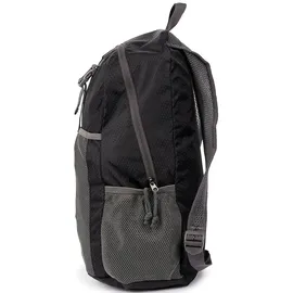 Trespass Turzo Packaway Rucksack Schwarz
