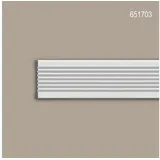 PROFHOME DECOR Wandleiste 200 x 1,2 x 6 cm