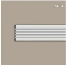PROFHOME DECOR Wandleiste 200 x 1,2 x 6 cm