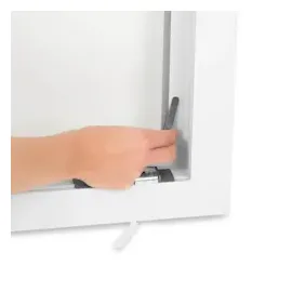 EasyMaxx Moskitonetz Mit Pollenschutz mit Magnetbefestigung fürs Fenster | 150 x 130 cm & [grau]