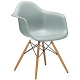 Vitra Stuhl Eames Plastic Armchair RE 83x63x59 cm hellgrau, Gestell: Ahorn, Designer Charles & Ray Eames