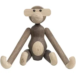 Kay Bojesen - Holz-Affe klein, Eiche geräuchert / Eiche natur