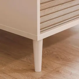 Paidi Kinderregal Eefje 48,4 x 139,2 x 41,1 cm Eiche beige lackiert