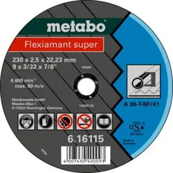 Metabo Flexiamant super 115x2,0x22,23 Stahl, Trennscheibe, gekröpfte Ausführung