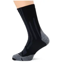 X-Socks Trekking Perform Dual Layer Crew Wandersocke Schwarz Unisex Grösse 42-44