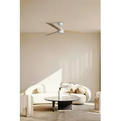 Faro RUDDER L LED-Ventilator weiß/asche