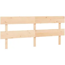vidaXL Kopfteil 204x3x81 cm Massivholz Kiefer