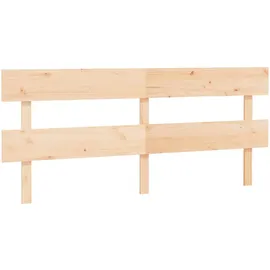 vidaXL Kopfteil 204x3x81 cm Massivholz Kiefer