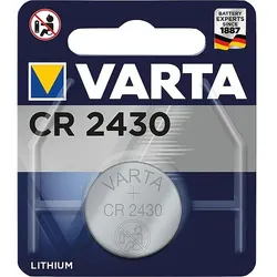 Knopfzelle Varta Lithium CR2430 - 1 Stk - 3V