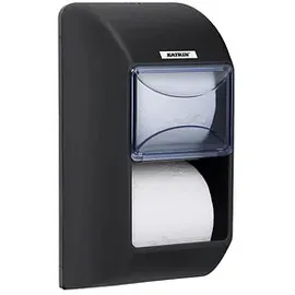Katrin Toilettenpapierspender schwarz Kunststoff, 1 St.