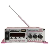 Trade Shop - S-430 Hallo-fi Usb-verstärker Für Auto Audio Stereo Mp3 Mp4 Cd Mini Digital -