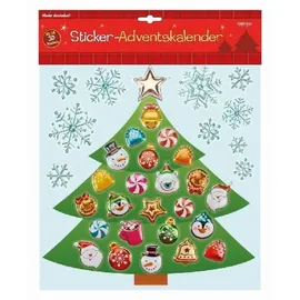 Trötsch Verlag Sticker-Adventskalender