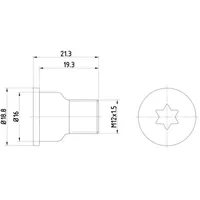 Textar Schraube, Bremsscheibe TPM0005