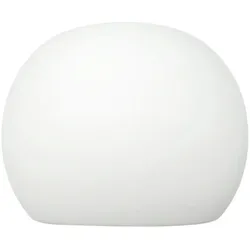 Licht-Erlebnisse Gips Wandleuchte Up Down Weiß bemalbar Kugel rund E27 Wandlampe Wohnzimmer Flur Schlafzimmer, 1/1/LX010
