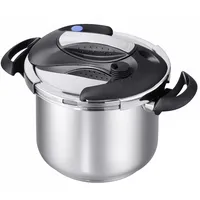 SMH LINE® Schnellkochtopf 10L Induktion Edelstahl Dampfkochtop Topf Kochtopf Multikocher spülmaschinengeeignet PFOA-frei