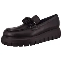 Gabor Damen Halbschuhe Loafer F-Weite 55.301 Schwarz 27 Schwarz L... 38,5