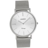 Oozoo Herren Armbanduhr silber Vintage Series D2UOC9905A - Silber