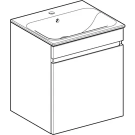 Geberit Renova Plan 55x62,2x48cm, Kor/Fr. la mt/WT we/KeraTe