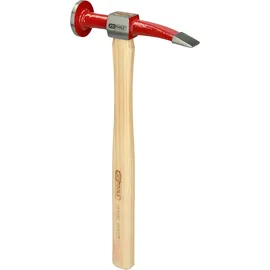 KS Tools Karosserie-Flachspitzhammer gewölbter Kopf 460 g