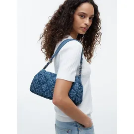 Tommy Hilfiger Feminine Schultertasche Baumwolle/Synthetik Blue