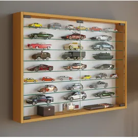 VCM Hängevitrine Mandosa XXL 80 x 10 x 60 cm Braun