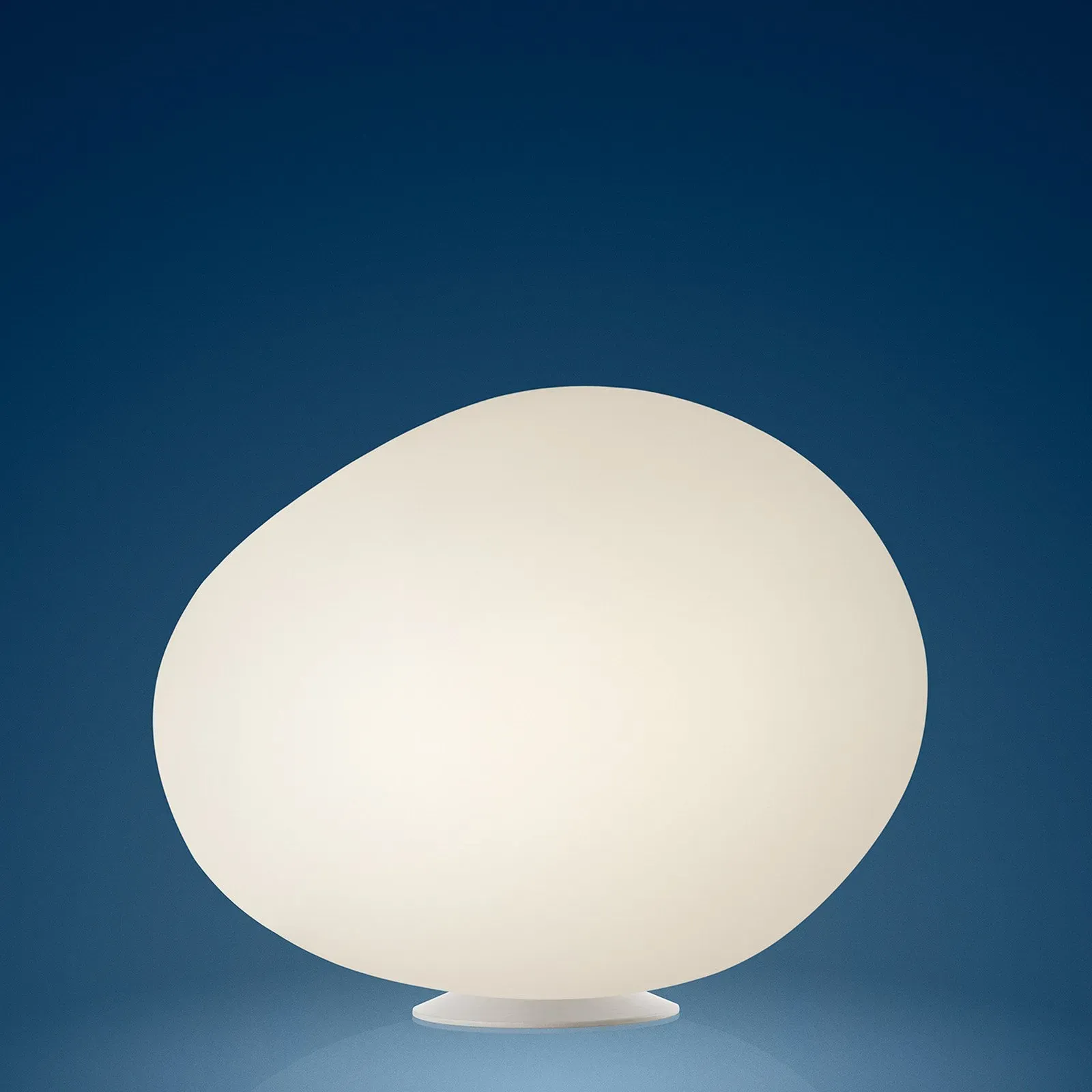 Tischleuchte Foscarini, Weiß, für Wohnzimmer, Kunststoff - 51 - 59 - 51