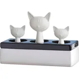 Maximex WENKO Luftbefeuchter Katzenfamilie Keramik Diffuser Humidifier Raum Luft - Bunt