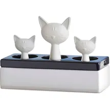Maximex WENKO Luftbefeuchter Katzenfamilie Keramik Diffuser Humidifier Raum Luft - Bunt