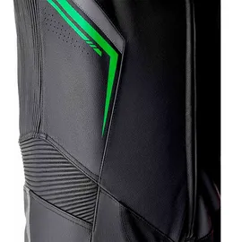 RST S1 D3O Lederkombi - Neon Green - XL