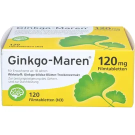 Hermes Arzneimittel GINKGO-MAREN 120 mg Filmtabletten 120 St