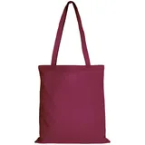 Texxilla Baumwolltasche bordeaux 38 x 42 cm