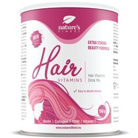 nature’s Finest Nature's Finest Hair Vitamins - Haarvitamine für glänzendes, starkes und gesundes Haar mit Biotin 150 μg Pulver