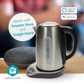 Nedis KAWK8000WIFI 1,7 l Silber