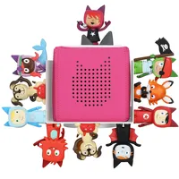 Xozoyo U-Form Tonie Regal vollständig magnetisches Toniebox Regal für mehr als 30 Figuren + Box Tonieregal für Mädchen und Jungen in weiß für Kinderzimmer Wandregal für Toniebox Halterung