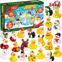 Weihnachts-Adventskalender 2025, Enten, 24-tägiger Countdown, Gummienten
