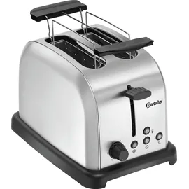 Bartscher Toaster TBRB20 Silber