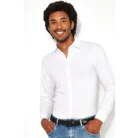 Desoto Langarmhemd Casual Kent 1/1 weiß XXL