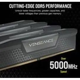 Corsair Vengeance DDR5-5600 48GB Kit (2x24GB) DIMM CL40 Schwarz CMK48GX5M2B5600C40