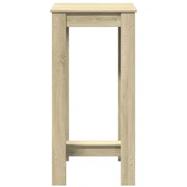 vidaXL Bartisch Sonoma-Eiche 51x50x103,5 cm Holzwerkstoff
