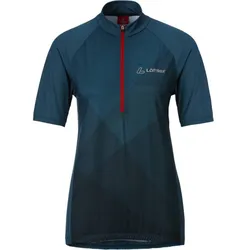 LÖFFLER Herren Trikot HR. BIKE-TRIKOT ROCKS, BLUE CORAL, 52