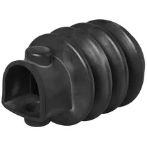 PRO PLUS Faltenbalg schwarz 60 x (50 x 40) mm L=145 mm