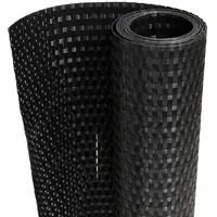vidaXL Balkon-Sichtschutz Schwarz 300x100 cm Poly Rattan - Schwarz