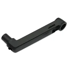 Ergotron 23cm Verlängerung für ERGOTRON LX Arme in Schwarz mit 10 Jahren Garantie