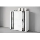 Home Affaire Highboard 120 x 122 x 39,5 cm Weiß