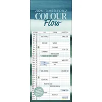 Korsch Verlag Wandkalendr 2026 Timer for 2 Colourflow Format