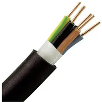 Kopp 157425044 Erdkabel NYY-J 5 G mm2 Schwarz 25m
