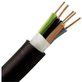 Kopp 157425044 Erdkabel NYY-J 5 G mm2 Schwarz 25m