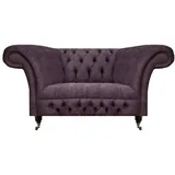Xlmoebel Sessel Neuer Luxus-Stoff Chesterfield Sessel für das Wohnzimmer (1-St., Sessel), Hergestellt in Europa lila