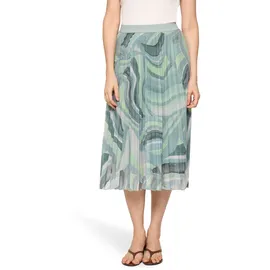 Betty Barclay Maxirock Damen Bedruckt Mint/Grün 44