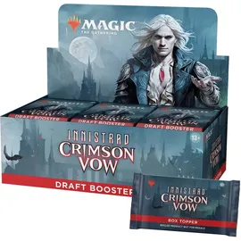 Wizards of the Coast Innistrad: Crimson Vow Draft Booster Display englisch MtG Magic the Gathering